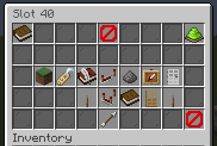 The slot editor